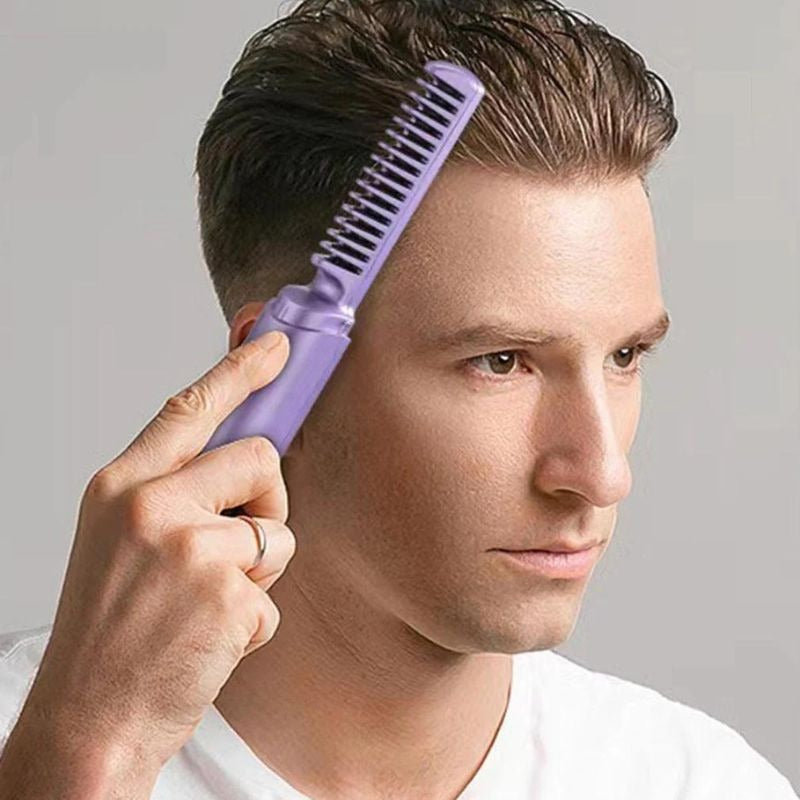 Travel Comb Cordless Rechargeable Hair Straightener