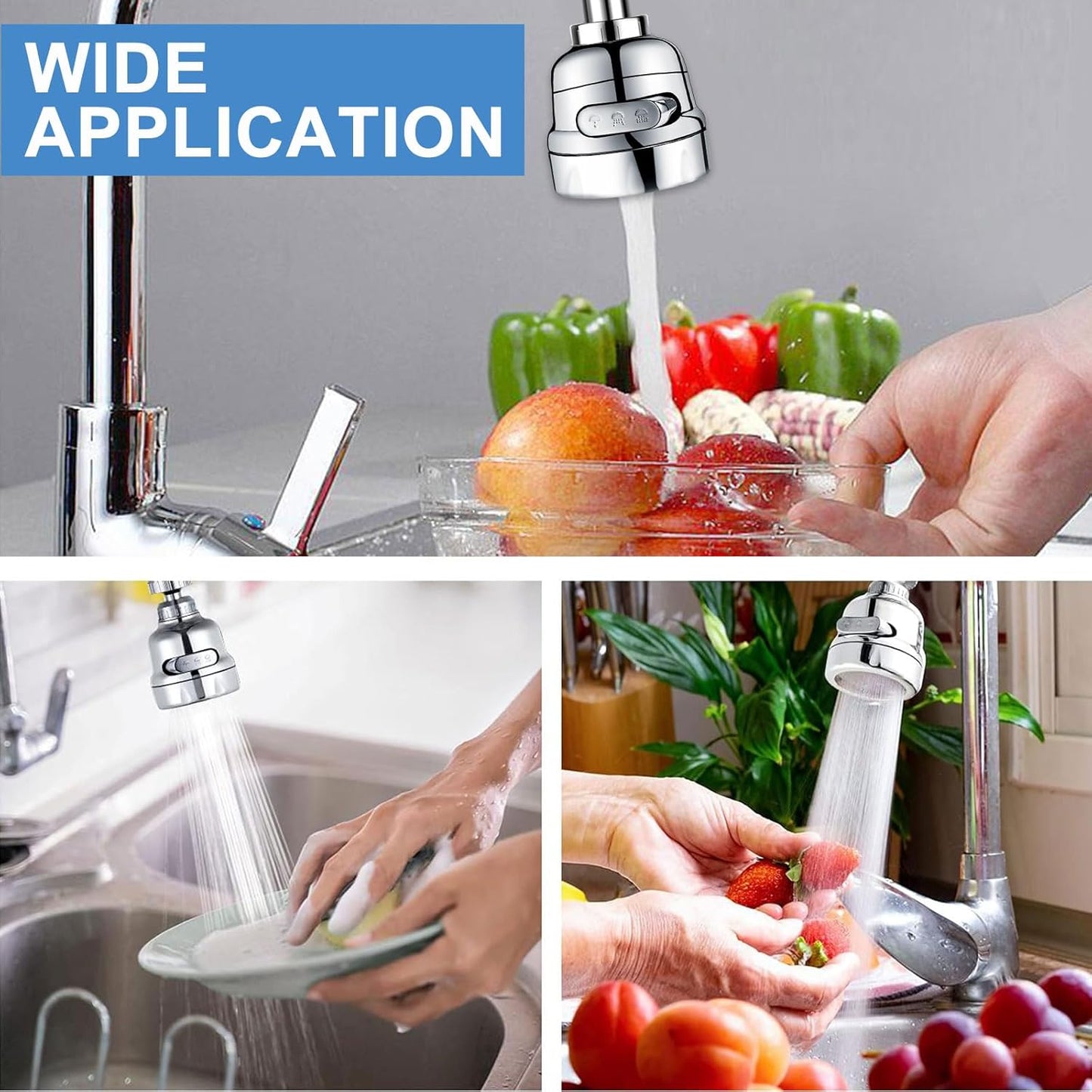 Flexible Faucet Sprayer ( 360° )