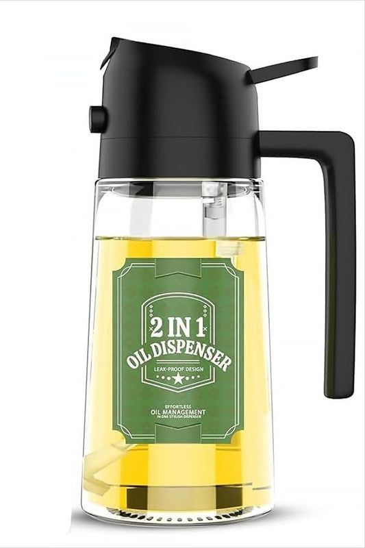 2-in-1 Oil Sprayer Bottle